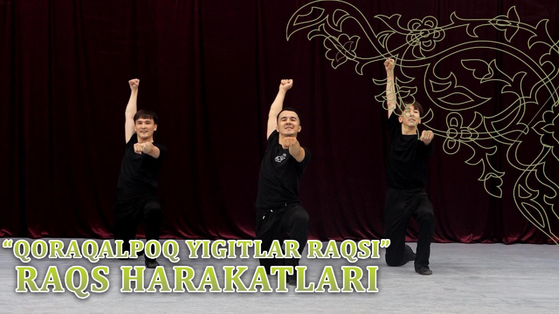 Dance of Karakalpak young men