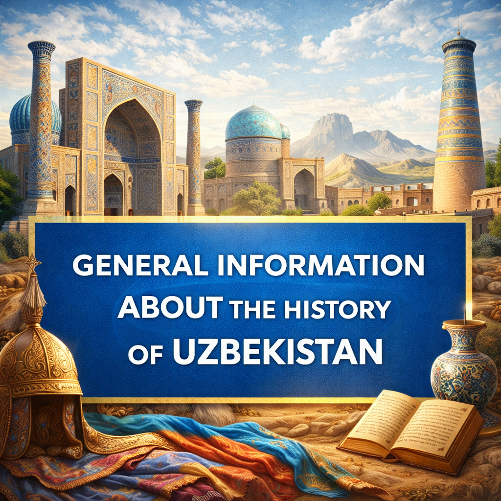 GENERAL INFORMATION ABOUT THE HISTORY OF UZBEKISTAN